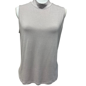 ATHLETA THREADLIGHT‎ Relaxed Mock Neck Dusty Lavender Top Size M